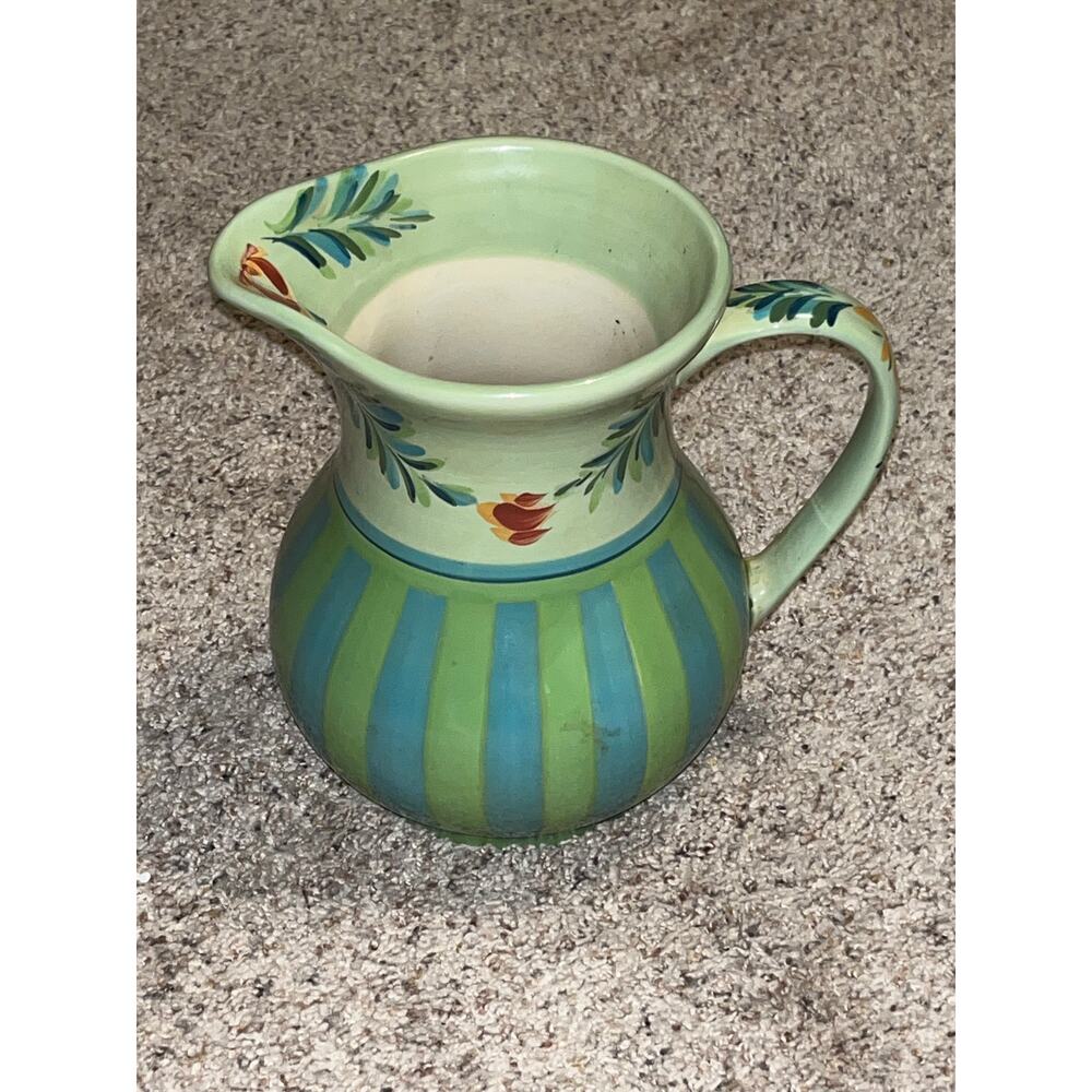 Gail Pittman Green Pitcher  48 Oz Provence Blue